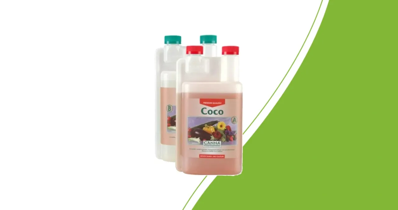 De twee componenten van CANNA Coco A&B