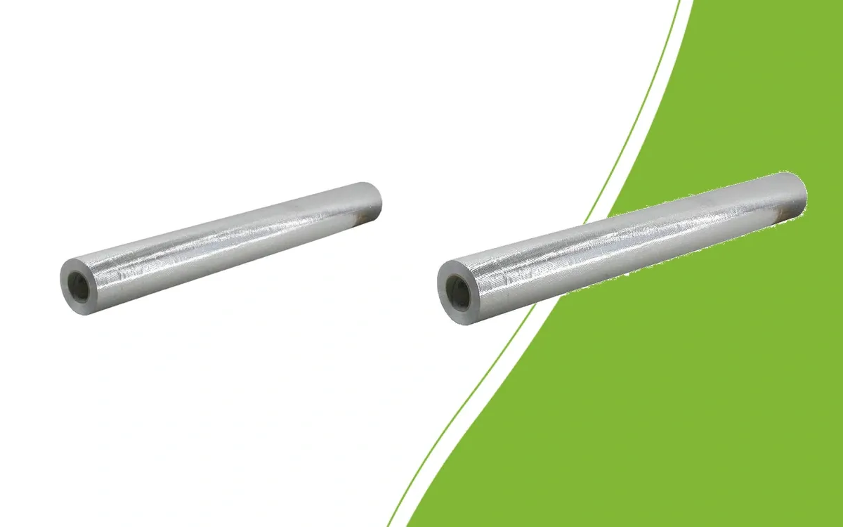 Twee formaten antidetectiefolie op rol