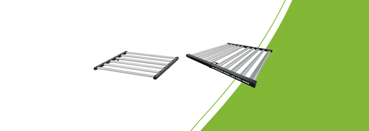 Platinum Super King 720W PRO en King 1000W PRO LED-armaturen