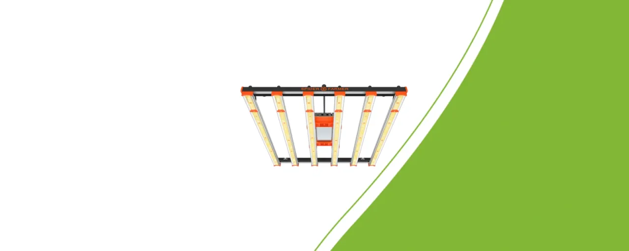 Spider Farmer SE-5000 LED-armatuur met dimmer en ophangpunten