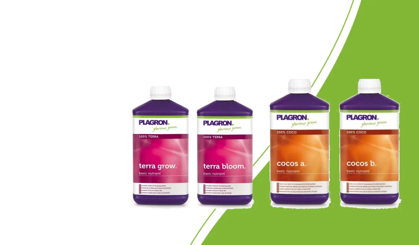 Plagron Terra Grow, Terra Bloom en Cocos A&B