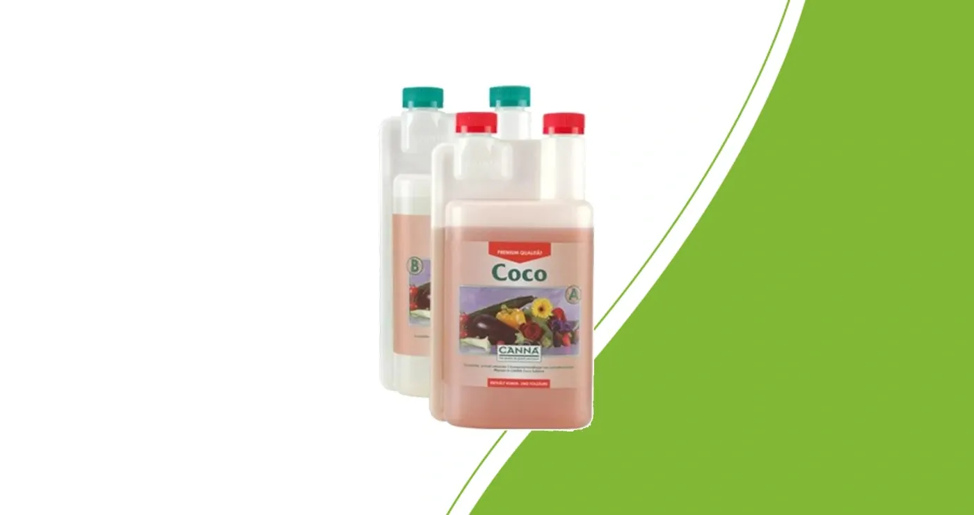 De twee componenten van CANNA Coco A&B