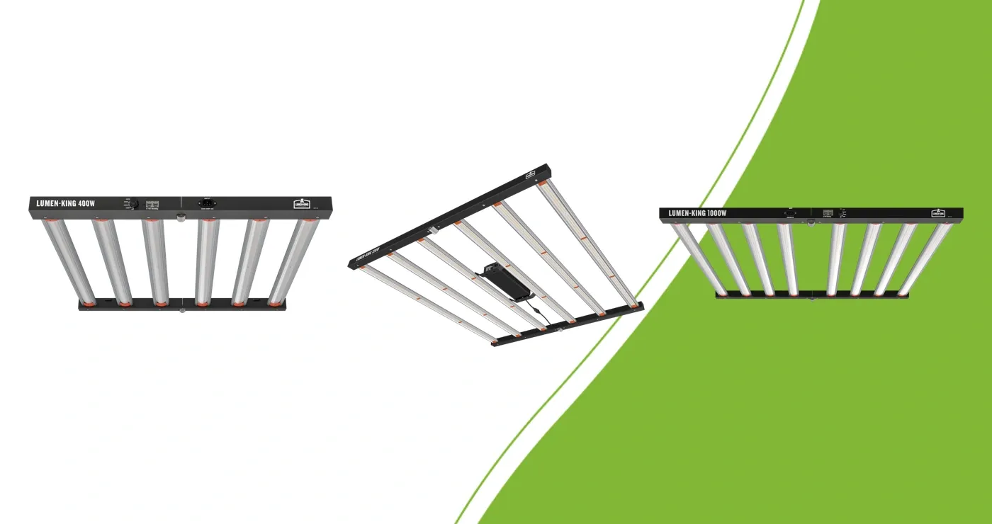 Lumen King LED-armaturen: 400W, 720W en 1000W ECO