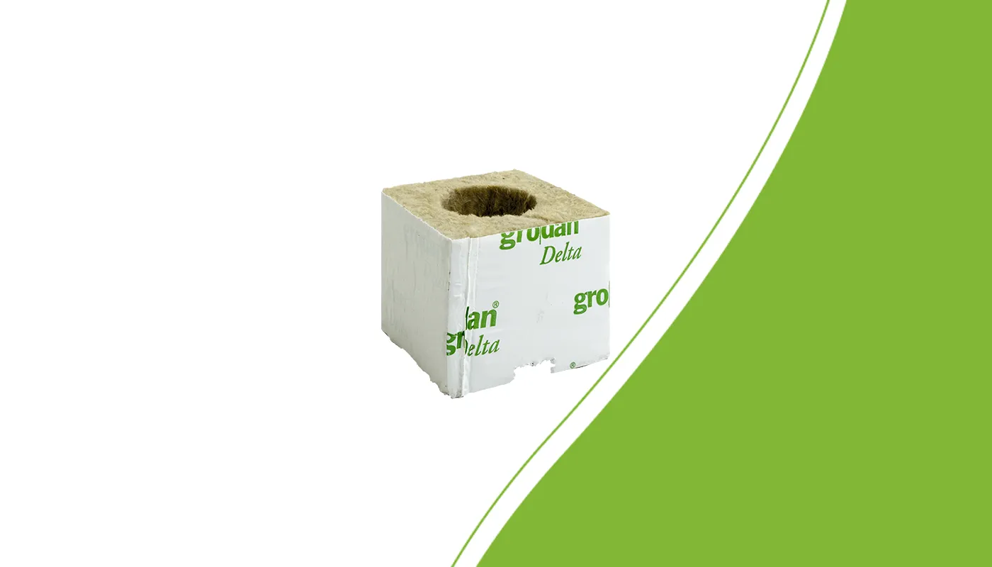 Grodan startblok met een gat van 38 mm