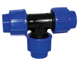 Tyleen T-stuk van 25 mm met drie aansluitingen