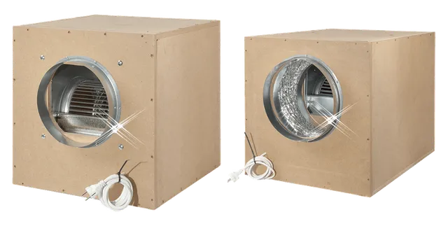 Productselectie voor Afzuigkisten: MDF kist, 1000 m3; MDF kist, 1000 m3, los-hangende motor