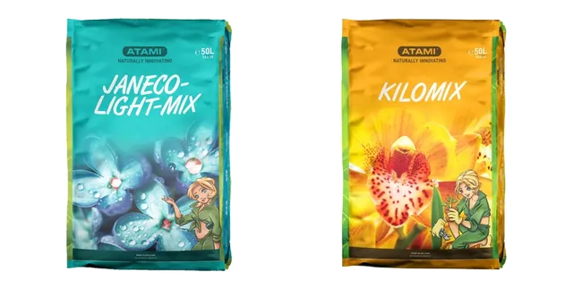 Productselectie voor Atami potgrond: Atami | Janeco lightmix | zak 50 liter; Atami | Kilomix | zak 50 liter