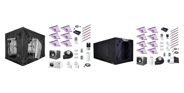 Productselectie voor Complete kweektenten: Complete Kweektent Set Mammoth Elite S.A. 360 - Ultimate; Complete Kweektent Set Mammoth Elite S.A. 480L - Ultimate