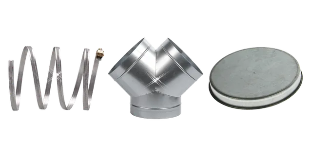 Productselectie voor Flenzen & hulpstukken: Slangenklem 065-165mm; Y-stuk 127mm; Afsluitdeksel Ø 127mm