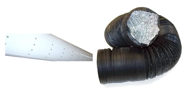 Productselectie voor Luchtslangen: Luchtverdeelslang Transparant 160mm x 3m; Combiconnect 127mm, 10m