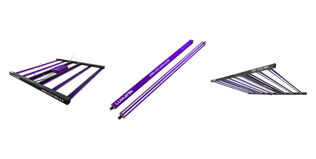 Productselectie voor Lumatek LED: Lumatek | LED Kweeklamp | ZEUS 600W PRO 2.9; Lumatek 30W UV Iindividual supplemental light led bar; Lumatek | LED Kweeklamp | ZEUS 1000W PRO EVO 3.1