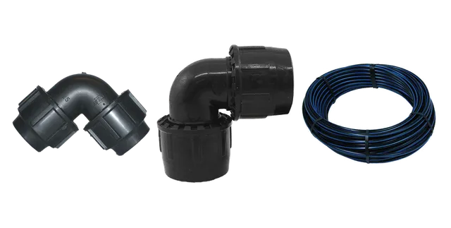 Productselectie voor Tyleen: PE bocht 16mm; Easy PE bocht 25mm; HDPE Tyleen 16mm KIWA, per meter