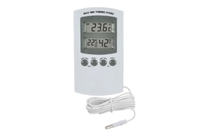 Thermo-hygrometer met externe sensor