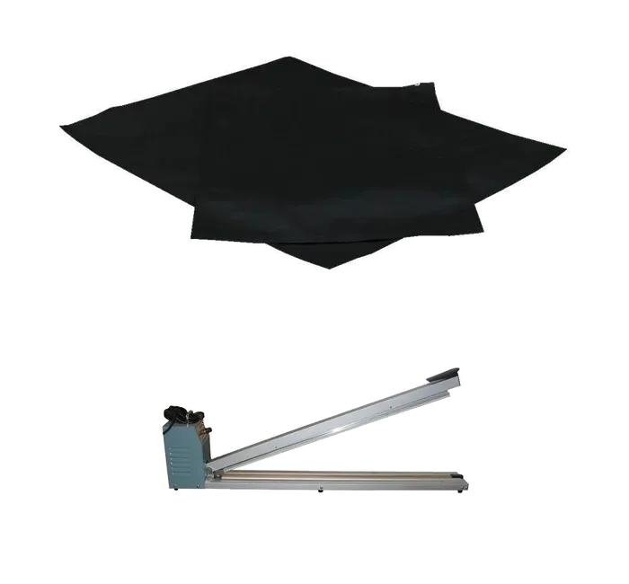 Aluminium strijkzak en losse handsealer