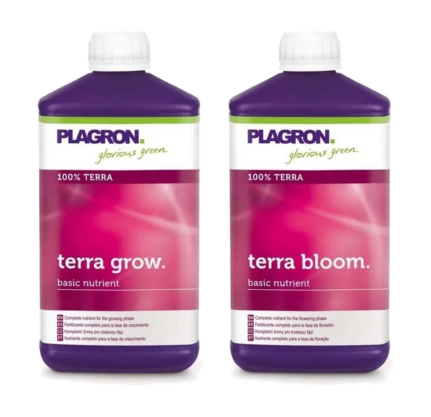 Plagron Terra Grow en Terra Bloom voor aarde
